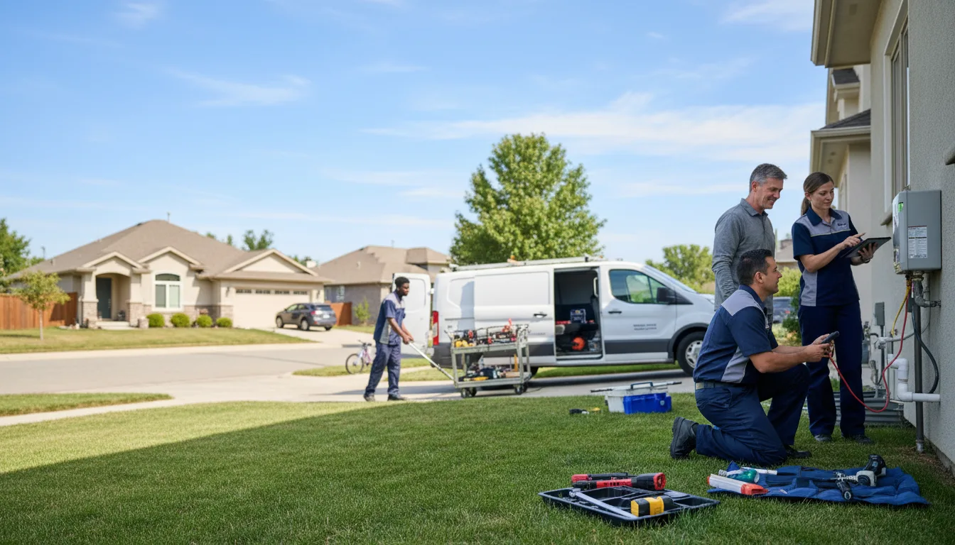 Tankless water heater service in Summertown, TN